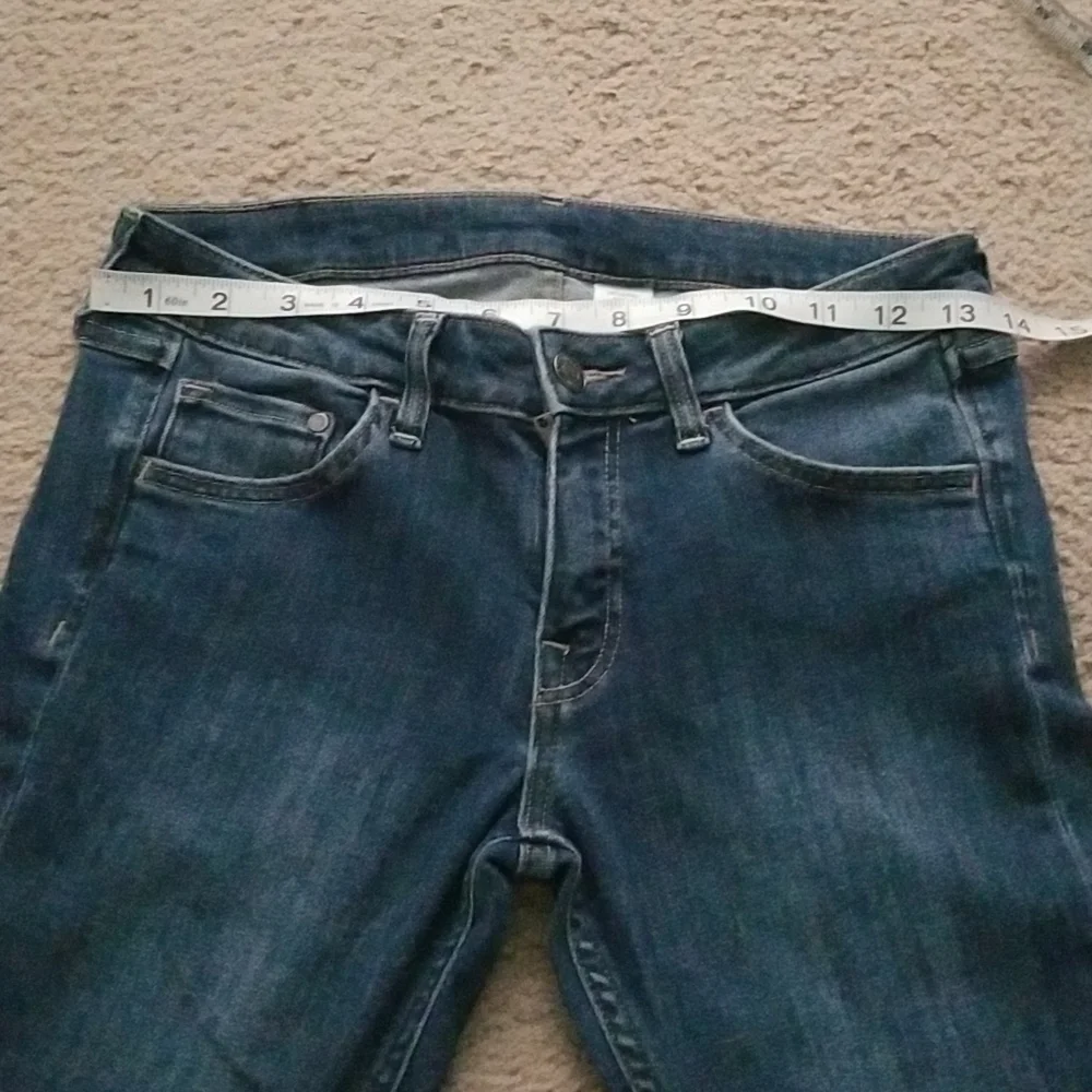 & Denim Super Skinny Low Waist Jeans